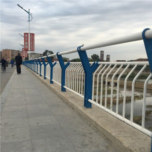 河道304不銹鋼橋梁防撞護欄 1.2m